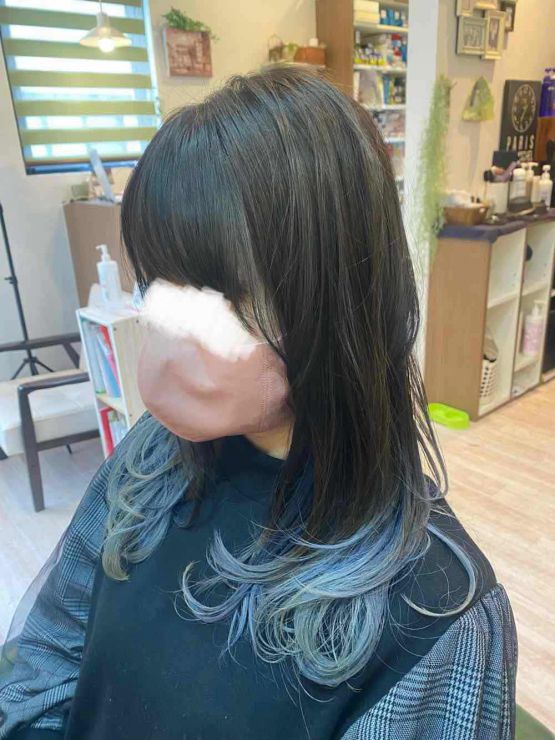 山口市 美容室 美容院ハイライト/ママ/白髪染め/30代/ヘアカラー/くっきり 山口市 美容室 美容院ハイライト/ママ/白髪染め/30代/ヘアカラー/くっきり